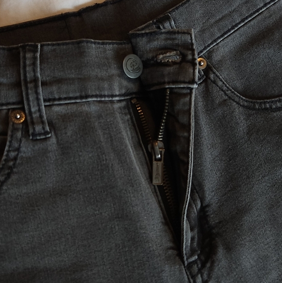 💀 Cheap Monday - Light Black Skinny Jean - Size 29 - Picture 9 of 13